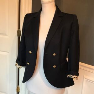 Navy blue blazer